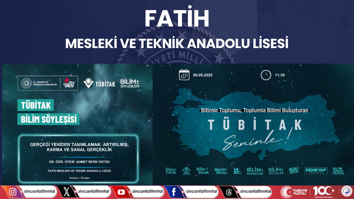 Tübitak Bilim Söyleşisi